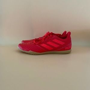 NEW Adidas X Predator 19.4 Indoor Soccer Shoes Size 6.5 Red Gum​​​​​​​​​​